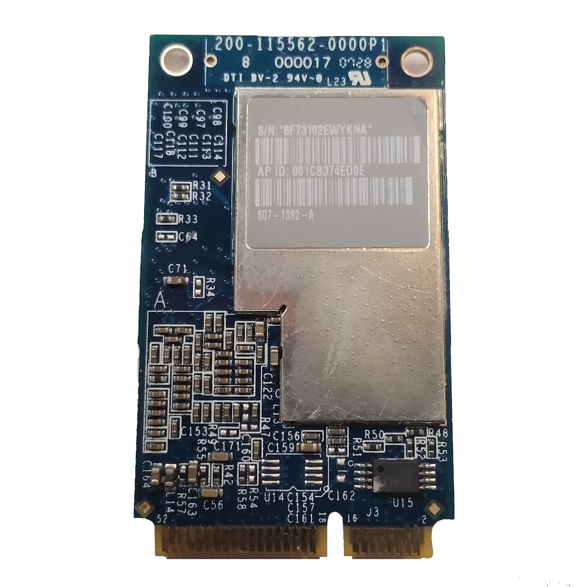 a23adsddd Apple iMac 24" A1225 WiFi Card – Used Airport Wireless Card BCM94321MC 020-5502-A (2007–2009) - Image 1