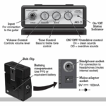 Marshall MS-2 Black Portable Micro Guitar Amplifier - Image 5