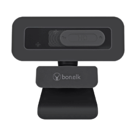 Bonelk Full HD USB Webcam Pro Clip-On – 1080p Video, Built-in Mic, Universal Fit