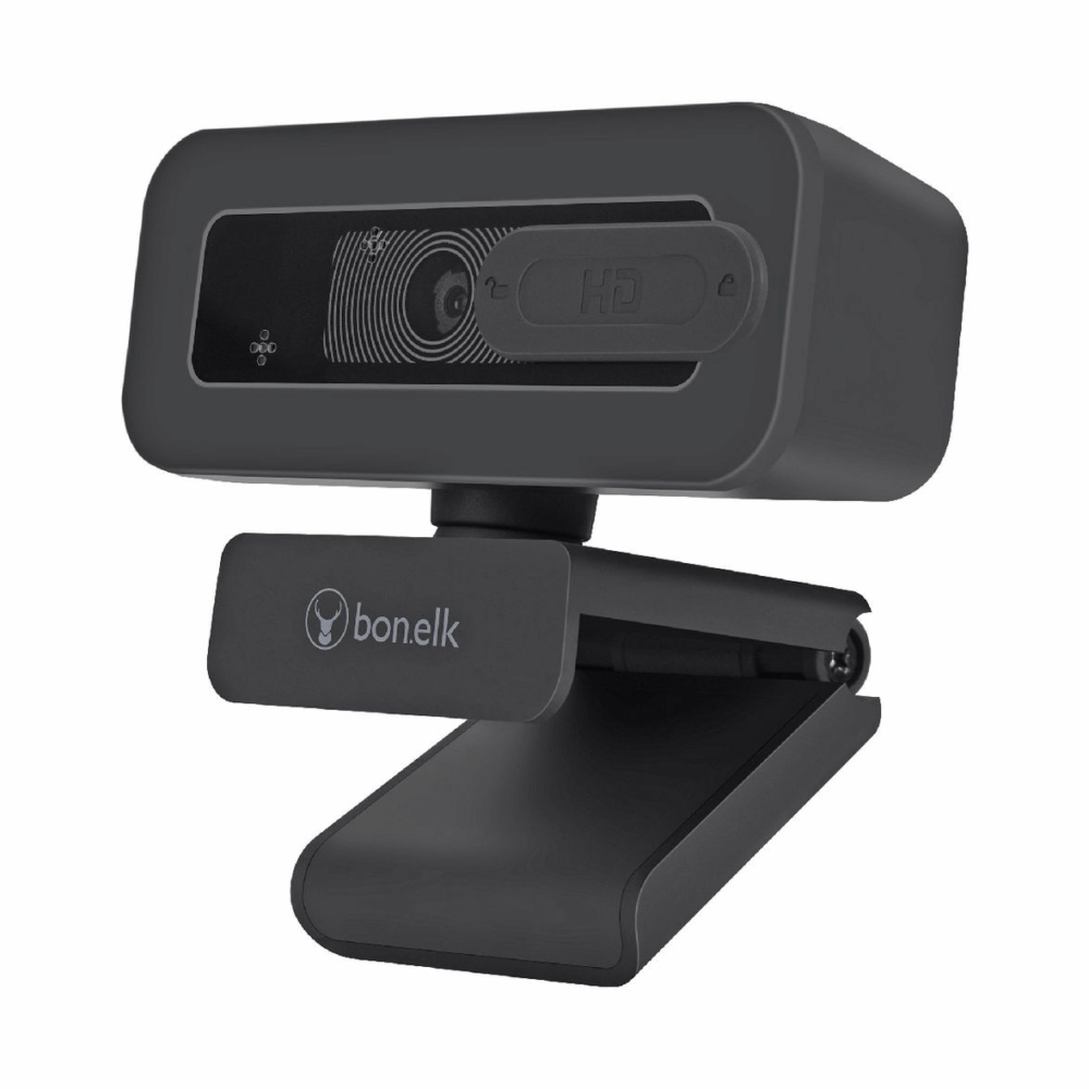 Bonelk Full HD USB Webcam Pro Clip-On – 1080p Video, Built-in Mic, Universal Fit - Image 2