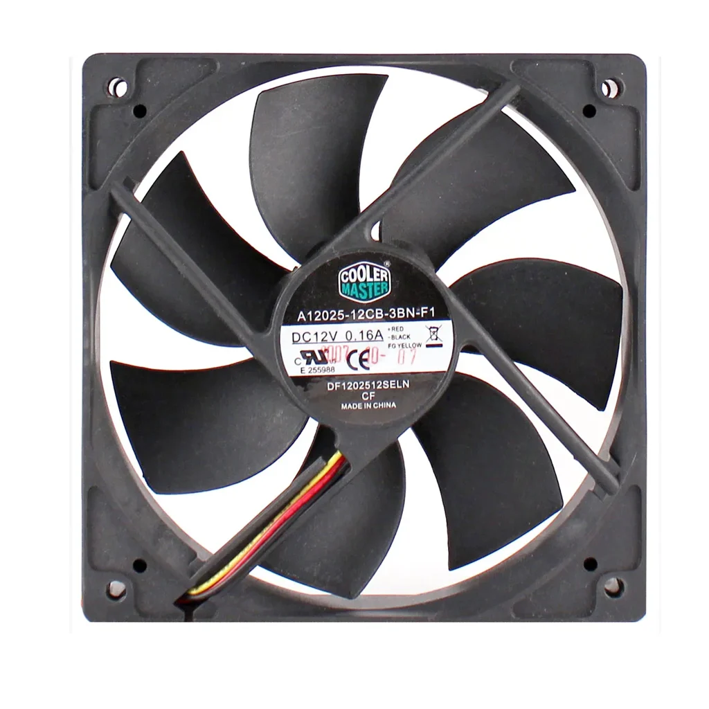 123asd12312413 Cooler Master A12025-12CB-3BN-F1 120mm Cooling Fan - Image 1