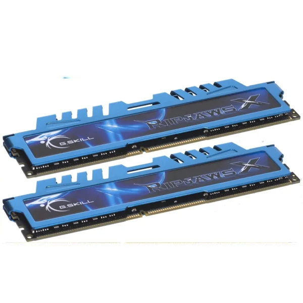 G.SKILL RipjawsX Series 16GB (2×8GB) DDR3 1600MT/s CL9-9-9 1.50V UDIMM – F3-1600C9D-16GXM (Used