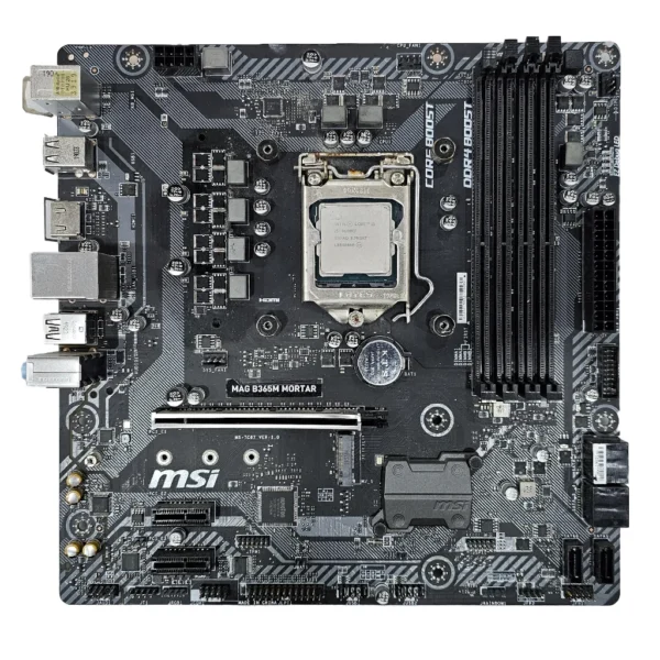 MSI MAG B365M Mortar Micro-ATX Motherboard – Not Functioning / For Parts