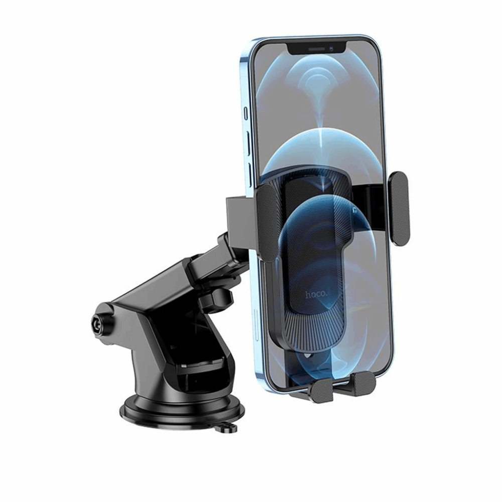 hoco  CA104 Gravity Stretch Car Holder — Black - Image 3