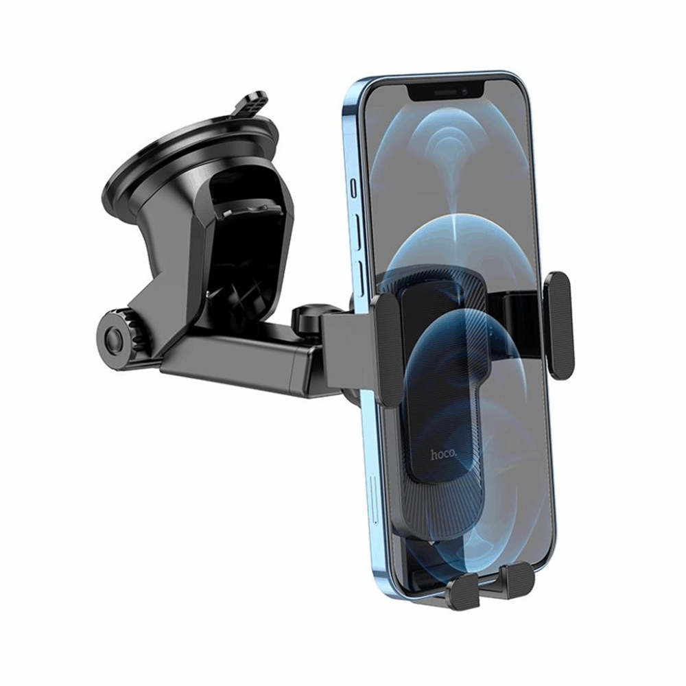 hoco  CA104 Gravity Stretch Car Holder — Black - Image 6