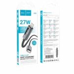hoco. X112 USB-C to Lightning Charging & Data Cable — Black