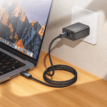 hoco. X112 USB-C to USB-C 60W Screen-Display Charging & Data Cable — Black - Image 5