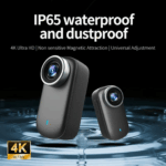 4K Ultra HD Pocket Action Camera – Magnetic Mini Bodycam with Waterproof Housing - Image 6