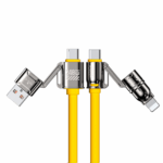 WEKOME WDC-51 Charging Cable – Fast Charging Data Cable (USB-C to USB-C) – Yellow