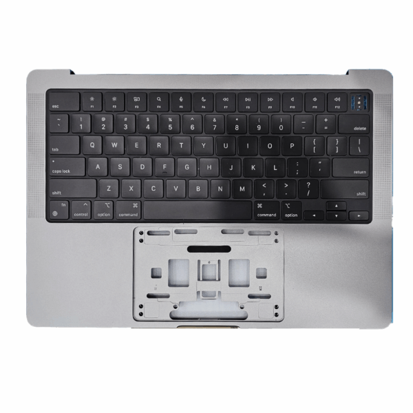 A2918 MacBook Pro 14.2-inch (2023) Palmrest / Top Case with Keyboard — Space Gray
