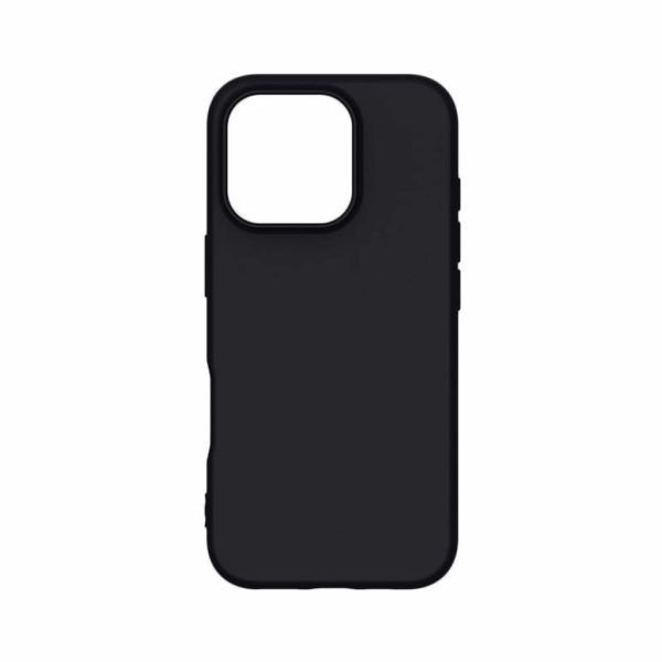 iPhone 12 / 12 Pro BLACKTECH Soft Feeling Case with Soft Microfiber – Black
