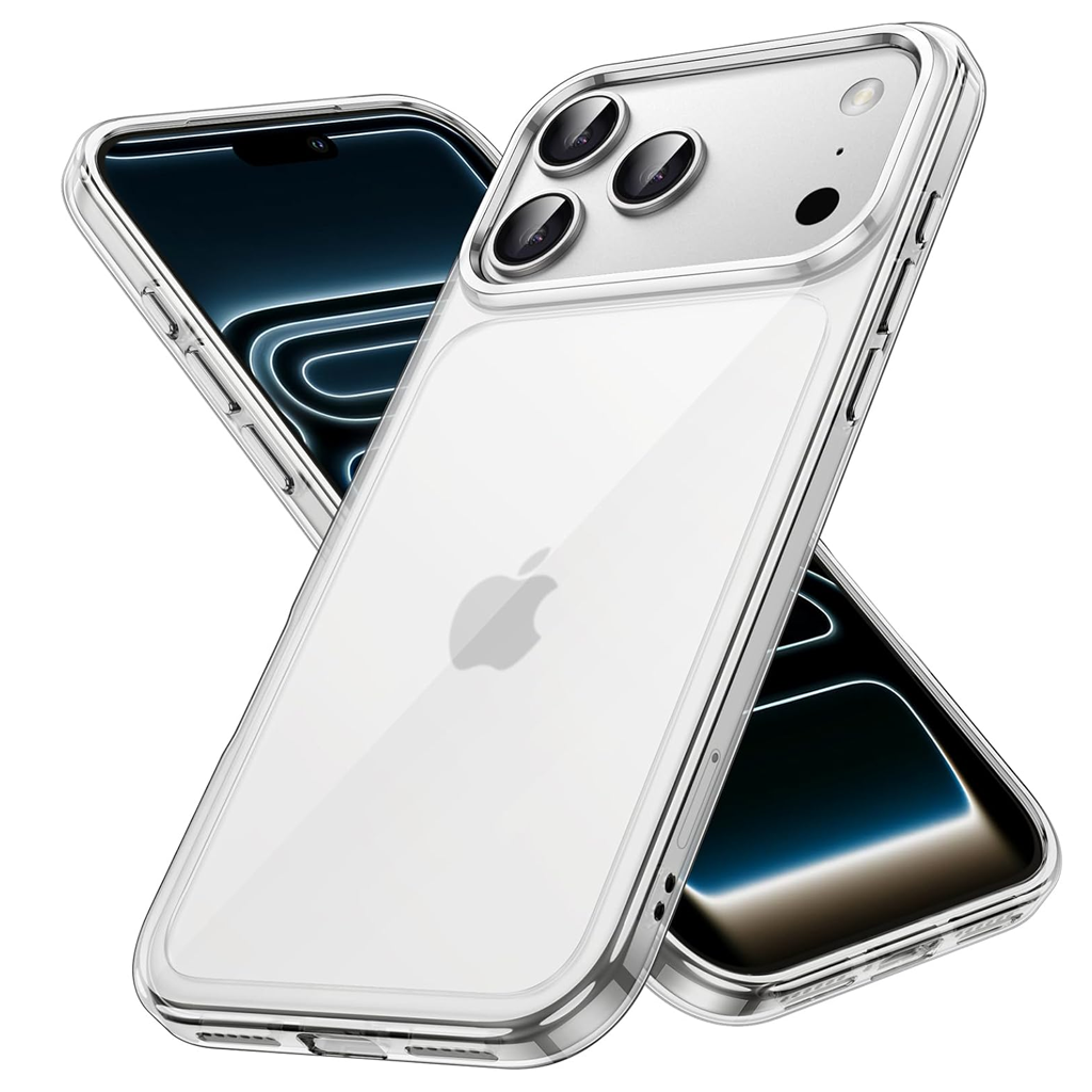 a12312312aasdasd123 iPhone 17 Pro Max BLACKTECH Mag Case (MagSafe Compatible) – Clear - Image 1