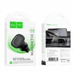 hoco. H72 Crown Magnetic Car Holder – Air Outlet – MagSafe Compatible – Black Metal Gray - Image 2