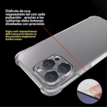 iPhone 12 / 12 Pro 6.1-Inch BLACKTECH Hard Protective Case – Clear - Image 4