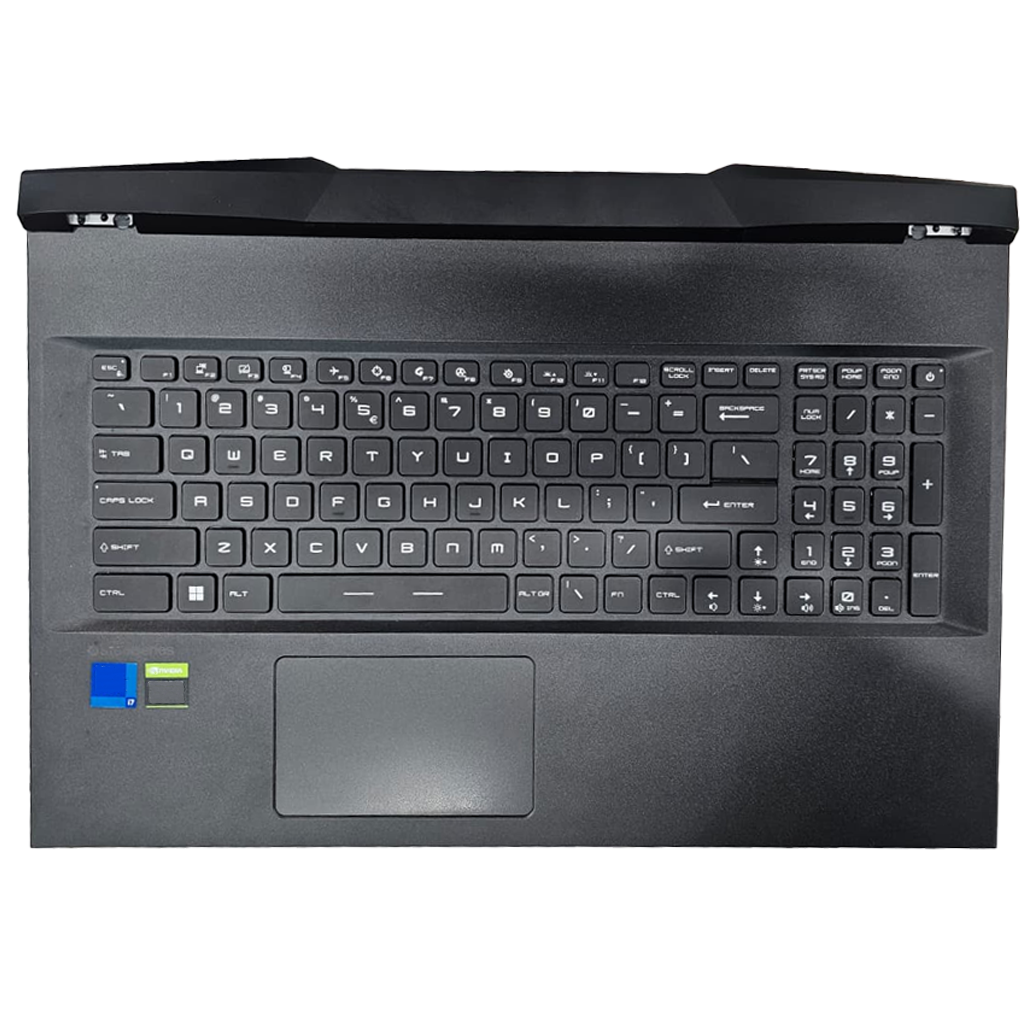 asssd MSI Vector GP76 Palmrest Assembly – Black - Image 1
