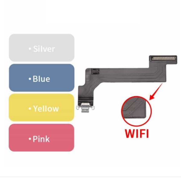iPad 10 (2022, A14) Wi-Fi Compatible Charging Port Flex