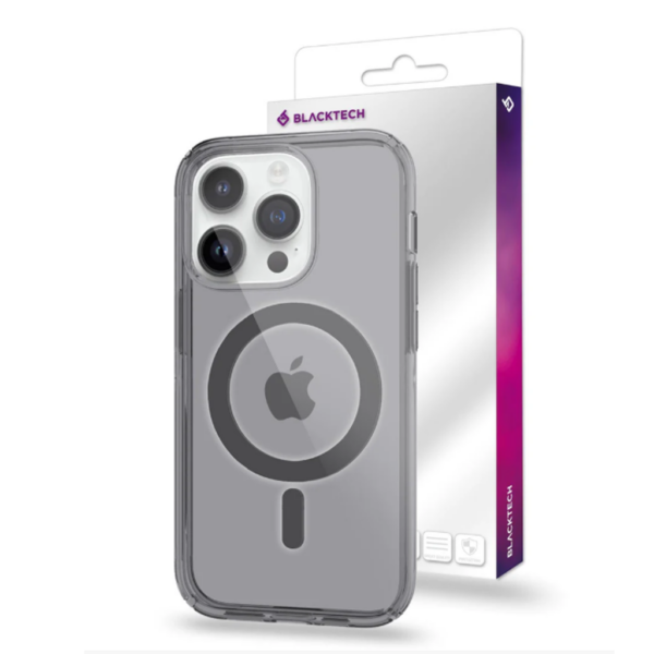 iPhone 13 Pro Max BLACKTECH Mag Case (MagSafe Compatible) - Clear