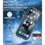 iPhone 15 Pro Max BLACKTECH Waterproof - Black - Image 3