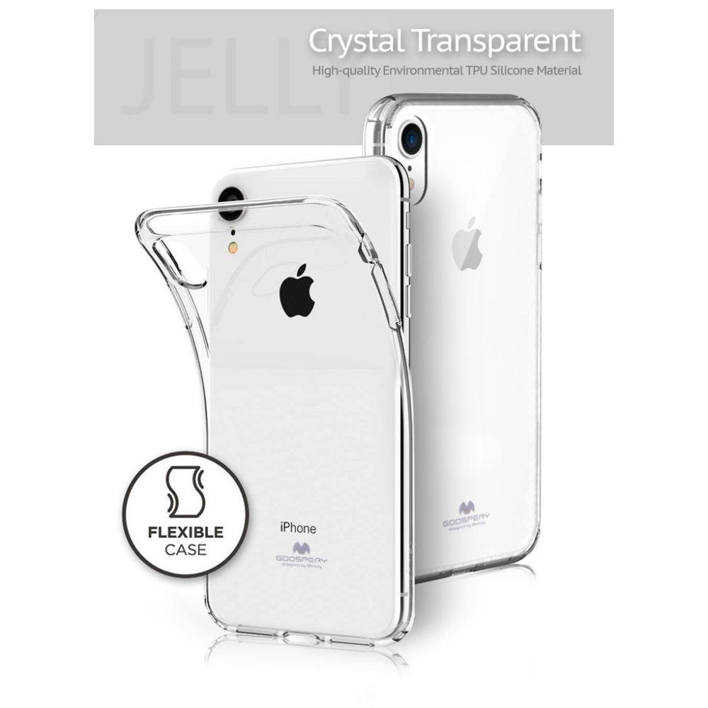 iPhone 13 Pro Max Goospery Mercury Transparent Jelly - Clear - Image 2