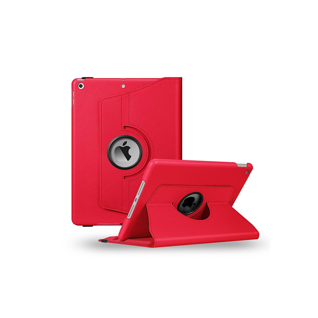 aasdas2 iPad 7 / 8 / 9 / iPad Pro 10.5 BLACKTECH Rotative Case- Red - Image 1