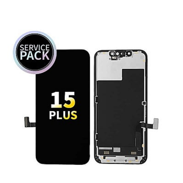 iPhone 15 Plus 6.7 Inch Compatible LCD Soft OLED Touch Digitizer Screen Service Pack
