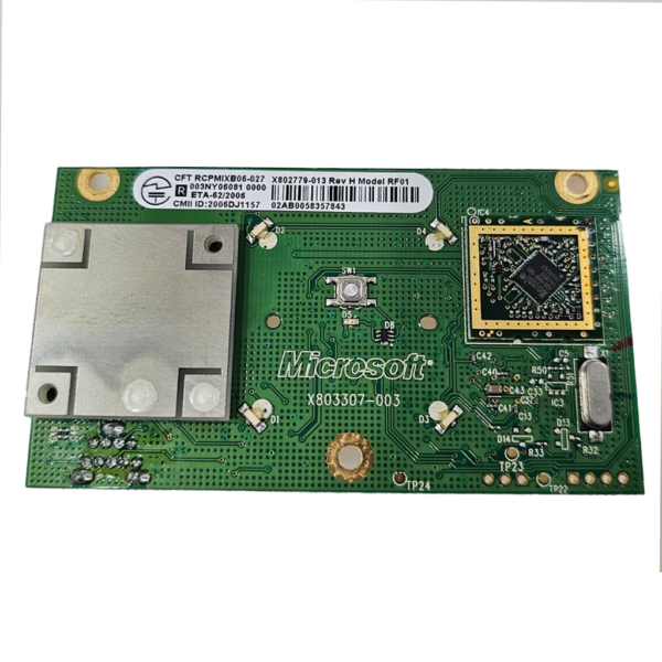 Xbox 360 RF Module Board X803507-003 – Power Button / Sync / Ring of Light