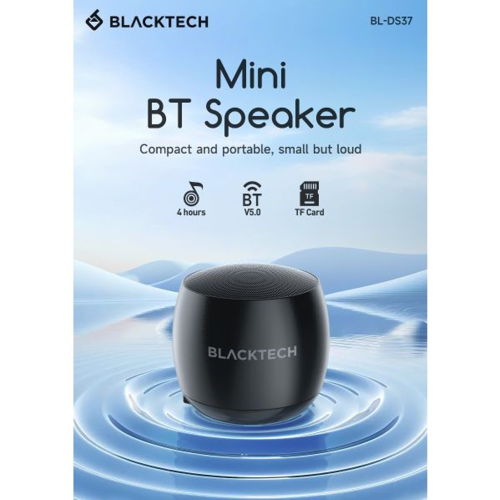 BLACKTECH BL-DS37 Mini Studio Speaker Set (Connect Two Speakers for Stereo Sound) - Image 2