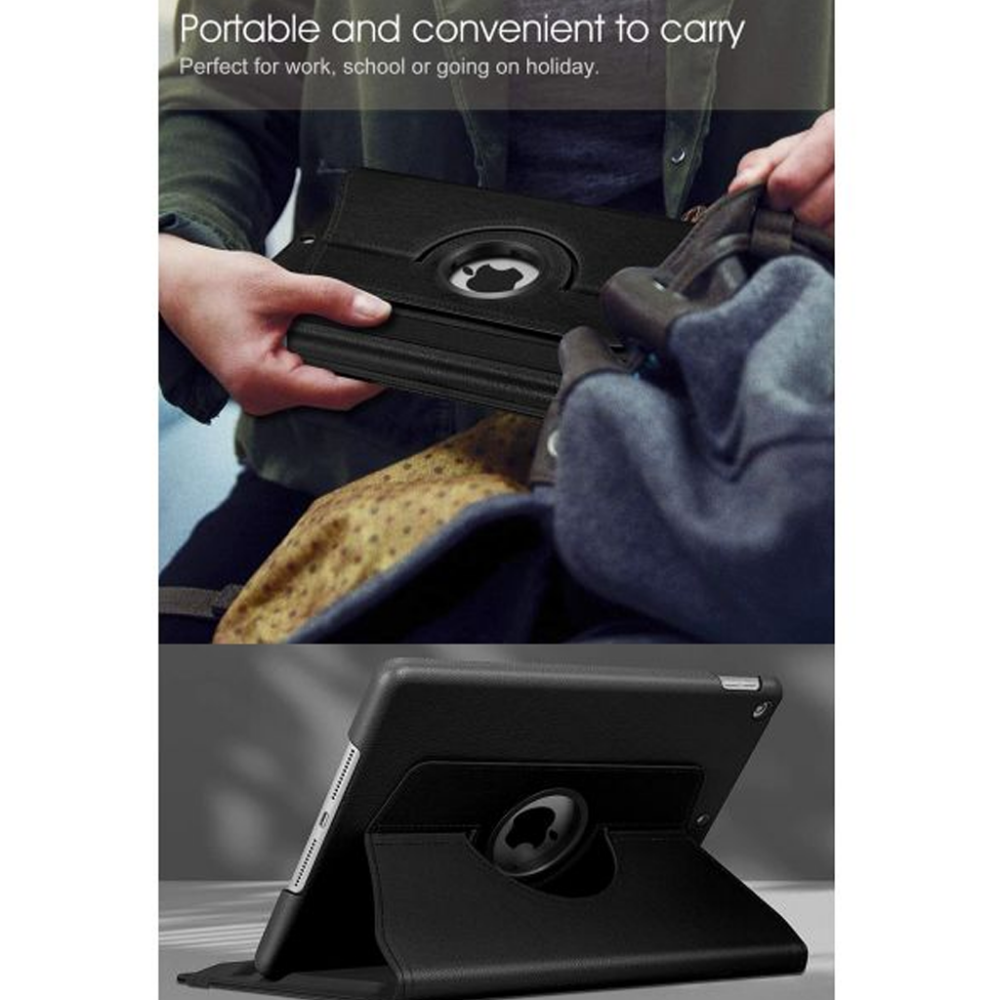 iPad 7 / 8 / 9 / iPad Pro 10.5 BLACKTECH Rotative Case- Navy - Image 2