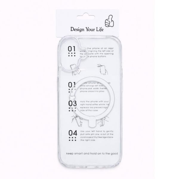 iPhone 16 Plus Clear MagSafe Compatible Phone Case