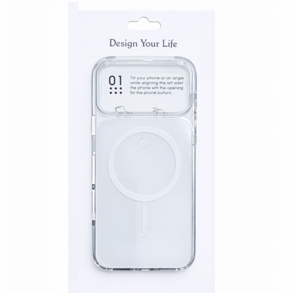 iPhone 17 Pro  Silicone MagSafe Two-Tone Case White