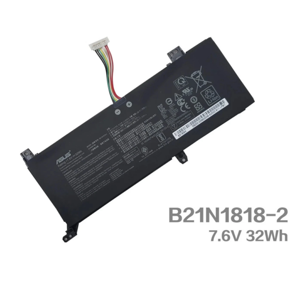 Genuine ASUS Battery B21N1818-2 C21N1818 VivoBook 14 A412 D412 F412 K412 37Wh