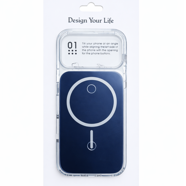 iPhone 17 Pro Silicone MagSafe Two-Tone Case Navy