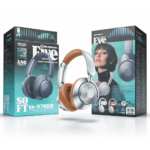 REMAX RB-970HB Wireless ANC Over-Ear Headphones • Bluetooth 5.0 • 40H Playtime • Brown