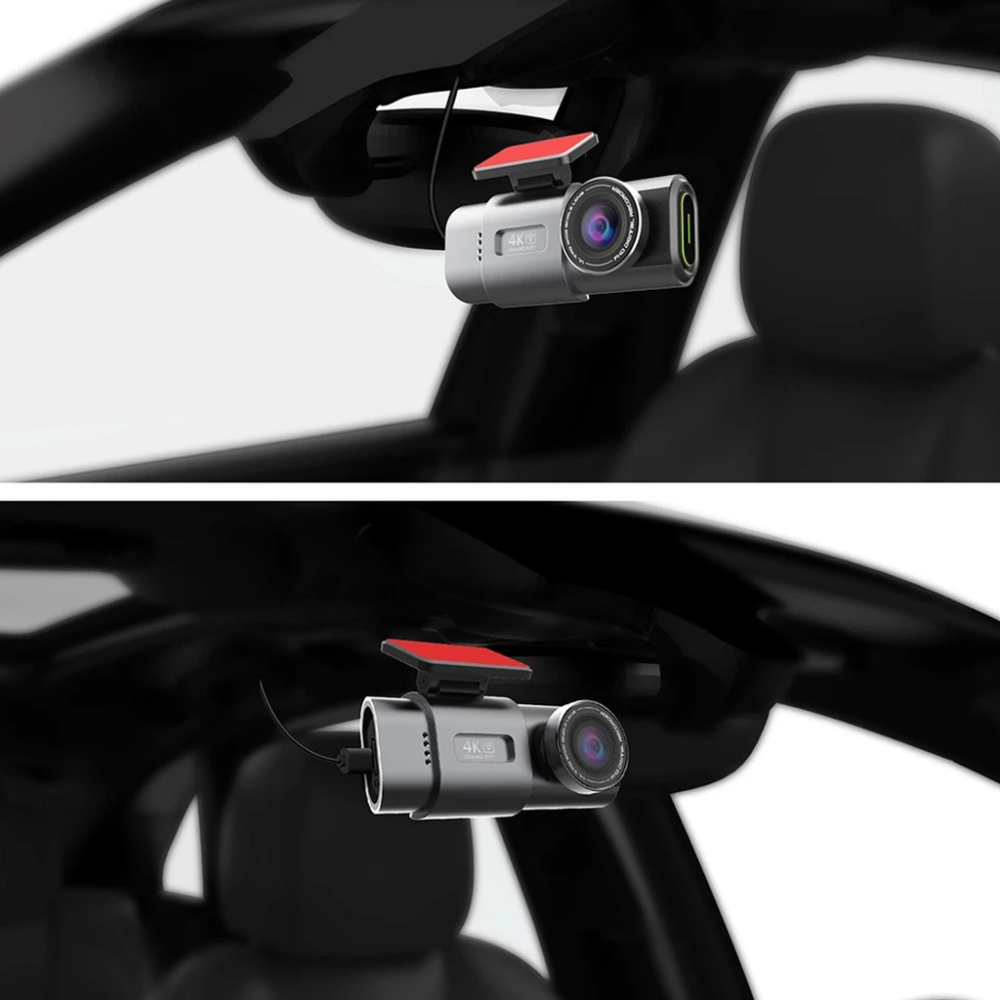 Dual Lens 4K Dash Cam • 1080P DVR • GPS • WiFi • Black - Image 10