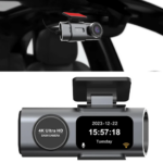 Dual Lens 4K Dash Cam • 1080P DVR • GPS • WiFi • Black - Image 4