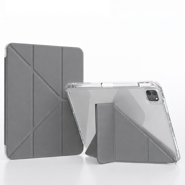 iPad Pro 12.9 / iPad Air 13 Smart Stand Case • Grey