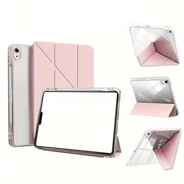 iPad 10th Gen 10.9 / iPad 11th Gen (A16) Smart Stand Case • Pink