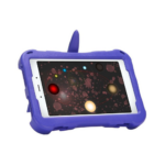 iPad Pro 10.5 / Air 3 / iPad 10.2 (2019–2021) Rotatable Tablet Case • Airplane Stand • Purple - Image 3