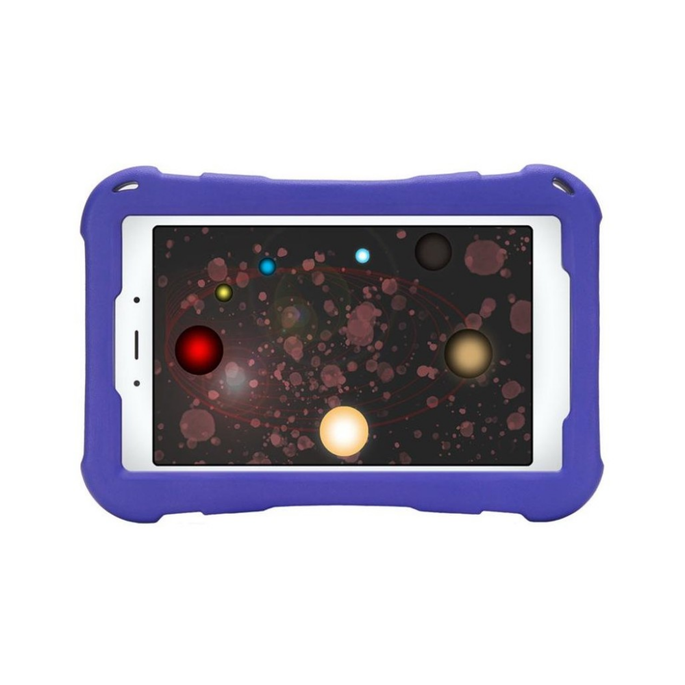 iPad Pro 10.5 / Air 3 / iPad 10.2 (2019–2021) Rotatable Tablet Case • Airplane Stand • Purple - Image 2