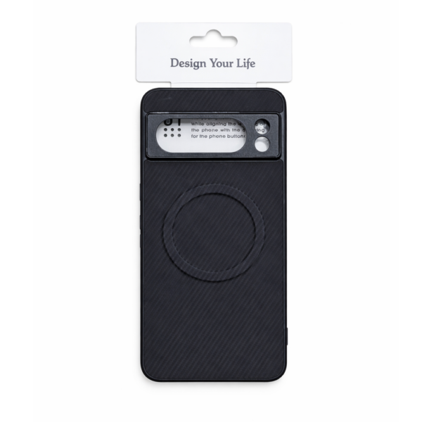 Google Pixel 8 Pro Magnetic Case Black Shockproof Protective Cover