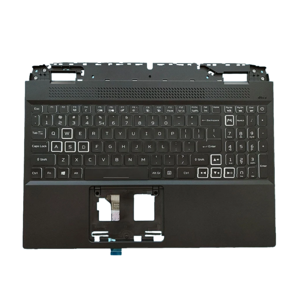 Acer Nitro 5 AN515-58 Palmrest with Backlit White Keyboard