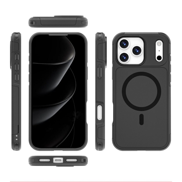 Samsung Galaxy S26 Ultra BLACKTECH Streamline MagSafe Case Black