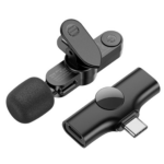 BOROFONE BFK12 Wireless Lavalier Microphone Type C Black - Image 5