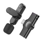 BOROFONE BFK12 Wireless Lavalier Microphone Lightning iP Black - Image 4