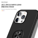Samsung Galaxy Z Fold 7 BLACKTECH Slim Magnetic Ring Stand Case Black - Image 5