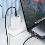 hoco X109 Silicone Fast Charging Data Cable 3M Black - Image 3
