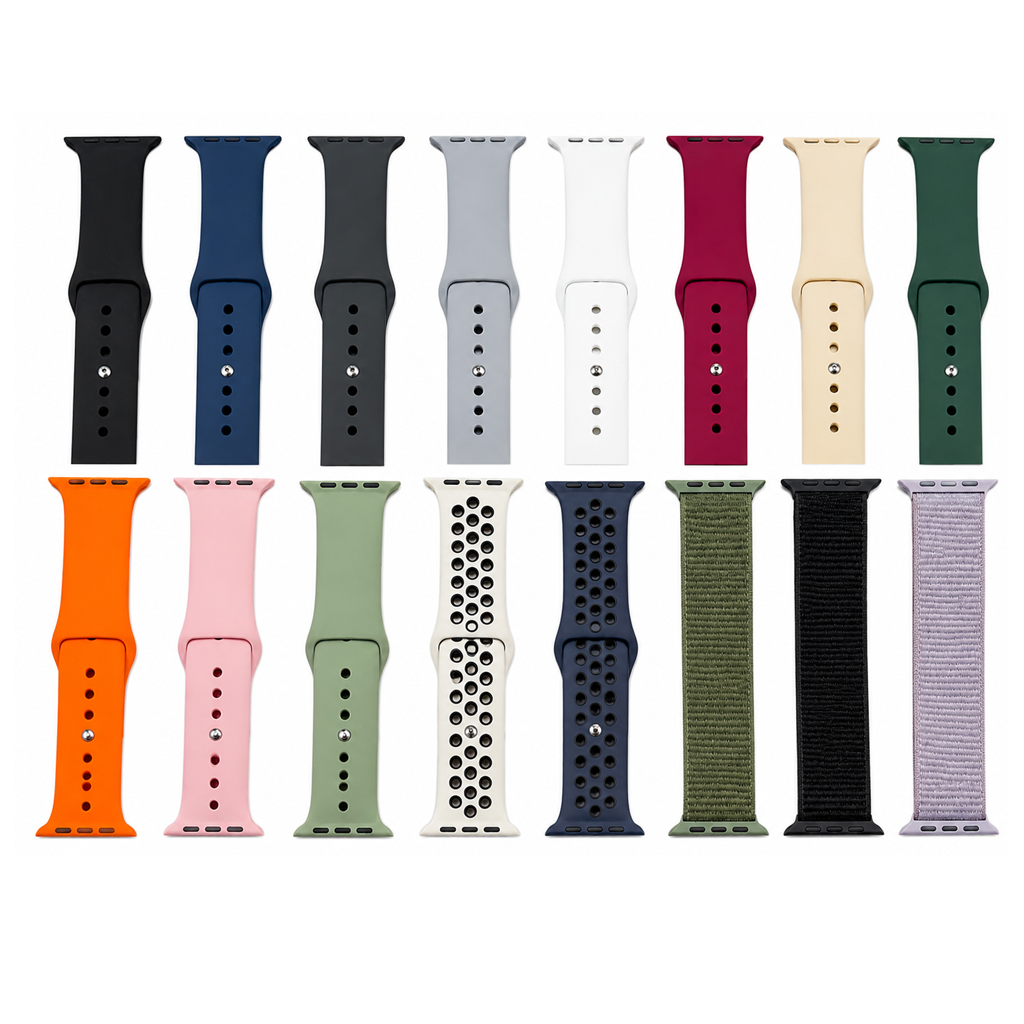 ada213da1233141 Apple Watch Band 38-44mm Compatible Replacement Strap - Image 1