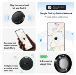 hoco E96A Android Busca Intelligent Positioning Anti-Lost Device White - Image 5