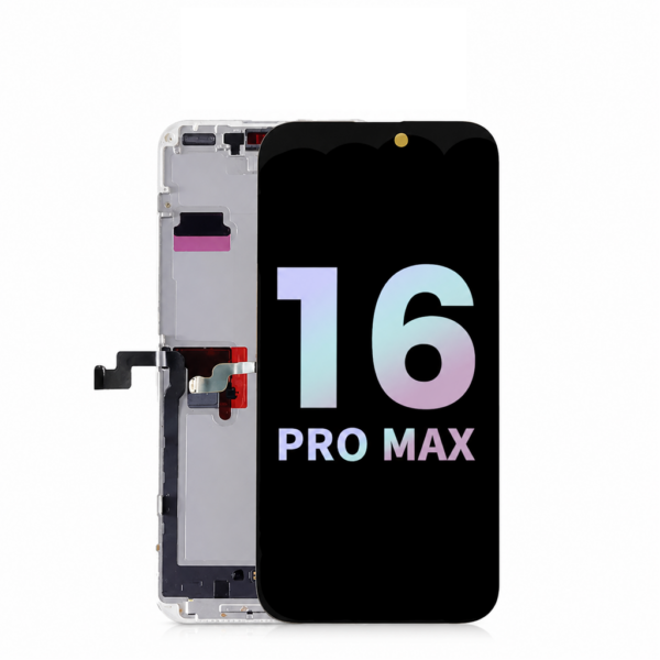 iPhone 16 Pro Max 6.9 Compatible Soft OLED LCD Touch Screen Service Pack