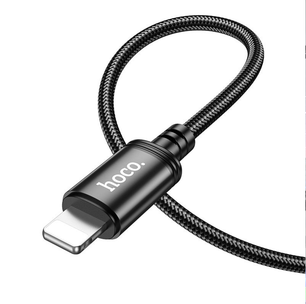 hoco X89 USB-C Fast Charging Braided Data Cable 2M Black - Image 6